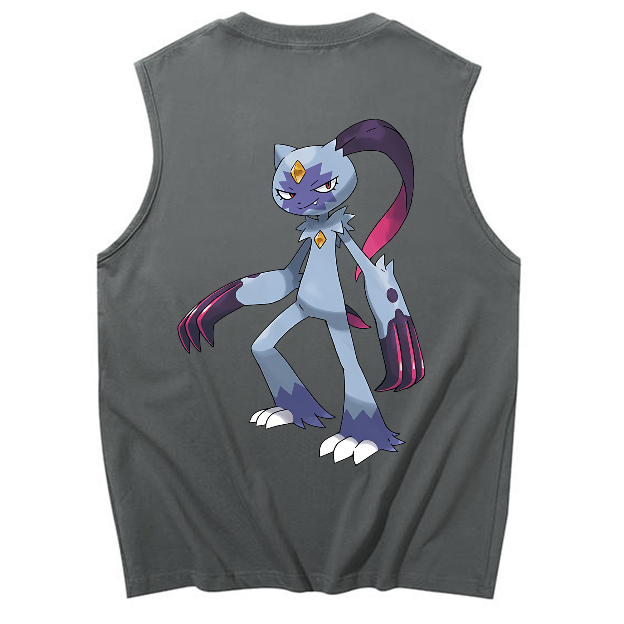 （画像用） ポケットモンスター Pokémon コットン100％タンクトップ（背面プリント）